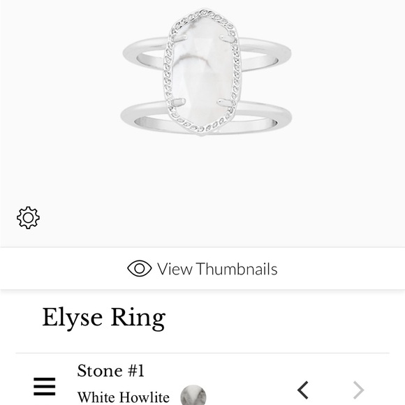 Kendra Scott
Rhodium Plated Elyse Ring - Picture 3 of 6